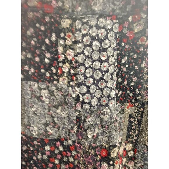 Coldwater Creek Floral Patchwork Sleeveless Maxi Dress 2X Acetate/Polyester/Span - Picture 6 of 7